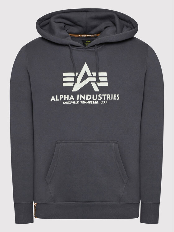 Alpha Industries Alpha Industries Μπλούζα Basic 178312 Γκρι Regular Fit