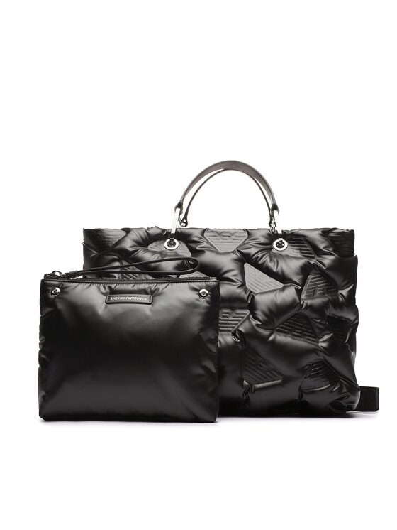 Emporio Armani Emporio Armani Käekott Y3D165 YVZ8X 80001 Must