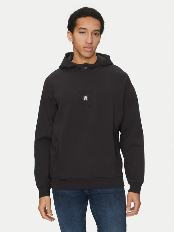 HUGO HUGO Sweatshirt Debostaco 50530191 Schwarz Relaxed Fit