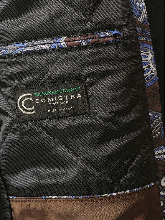 Evenemen Evenemen Płaszcz zimowy BRENO Granatowy Slim Fit
