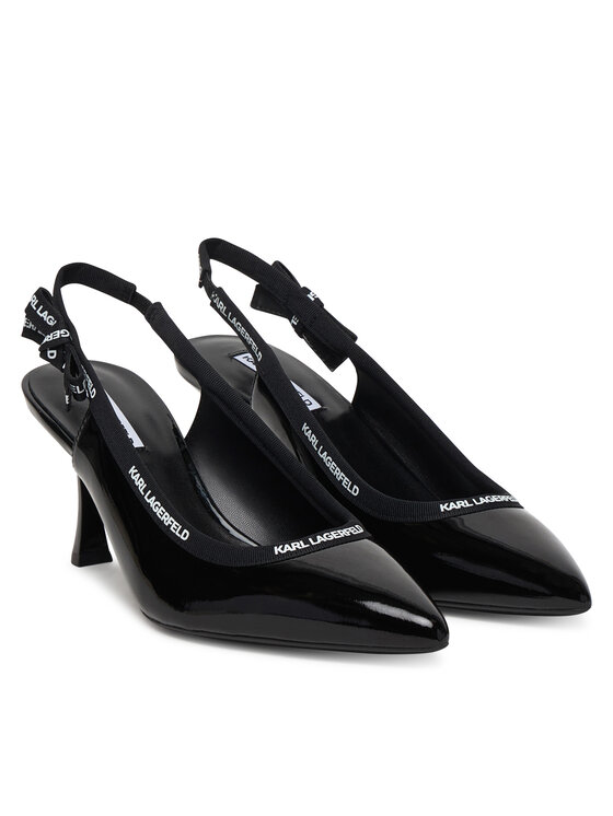 KARL LAGERFELD KARL LAGERFELD Bateliai Sienna KL32706 Juoda