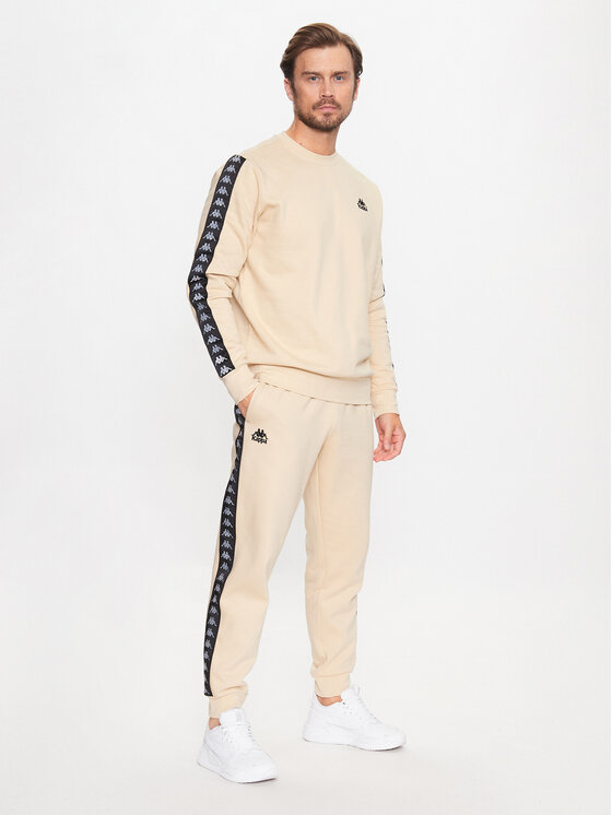 Kappa Kappa Jogginghose 313014 Beige Regular Fit