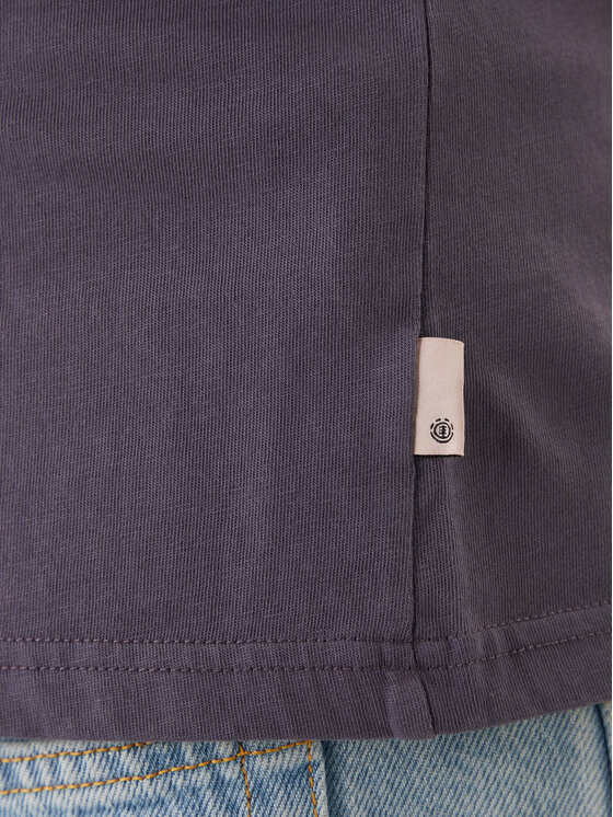 Element Element Póló Lowcase Pigment ELYKT00177 Lila Regular Fit