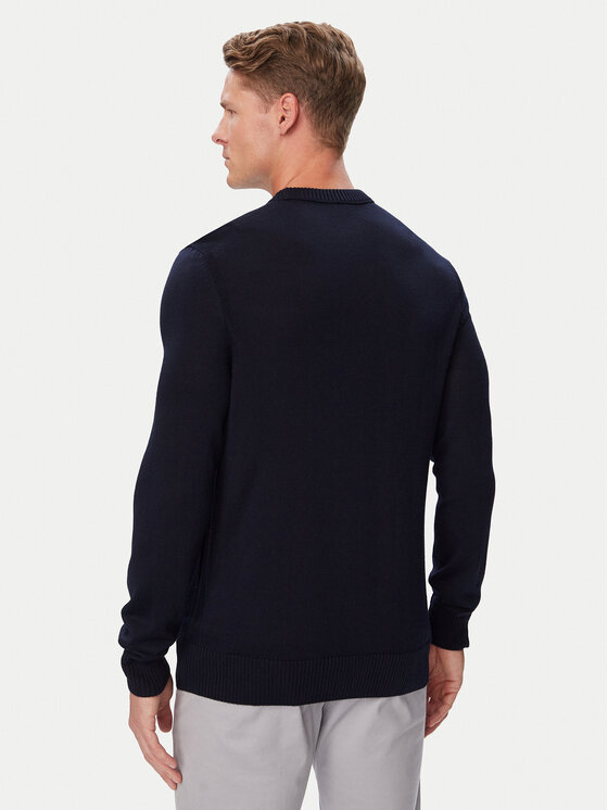 BOSS BOSS Svetr 50578034 Tmavomodrá Regular Fit