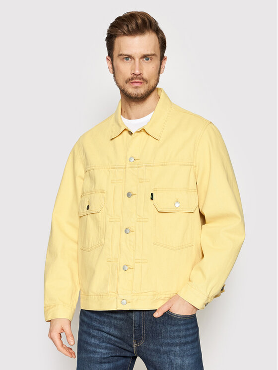 Giacca di jeans FRESH 56862-0006 Giallo Regular