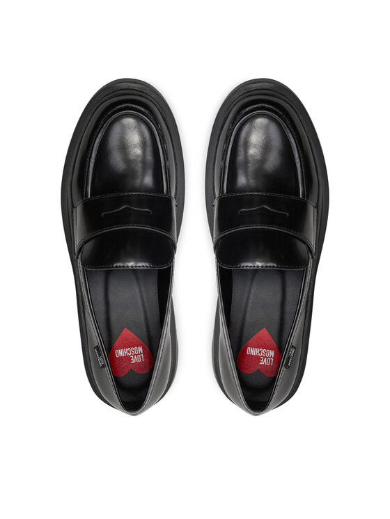 LOVE MOSCHINO LOVE MOSCHINO Лофери JA10255G1LJD0000 Чорний