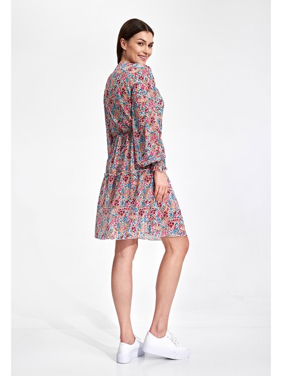 FIGL FIGL Šaty M859 Barevná Regular Fit