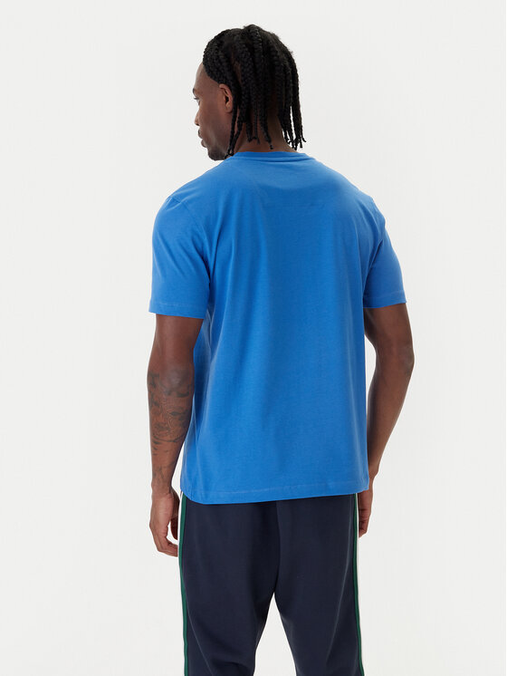 Aeronautica Militare Aeronautica Militare T-Shirt 261TS1580UJ00372 Niebieski Regular Fit