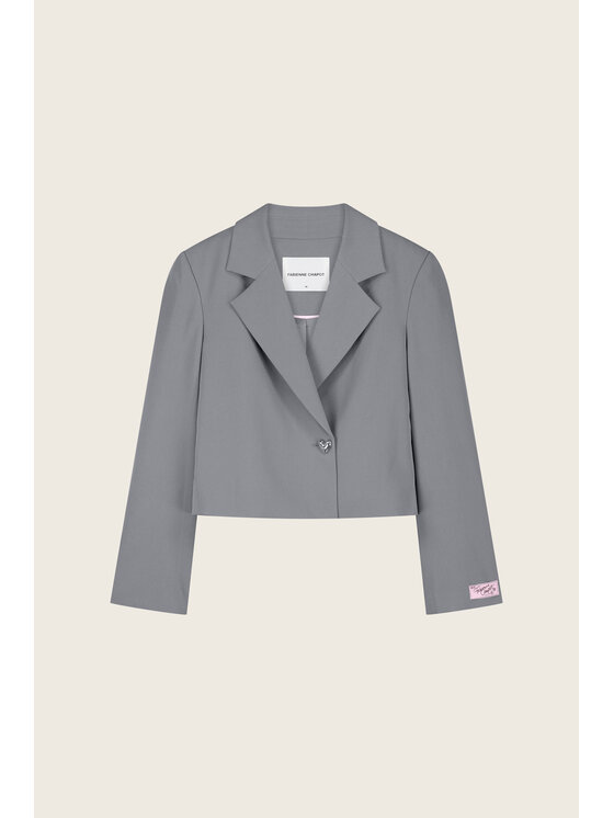 Fabienne Chapot Fabienne Chapot Marynarka 6921-1862-98 Szary Regular Fit