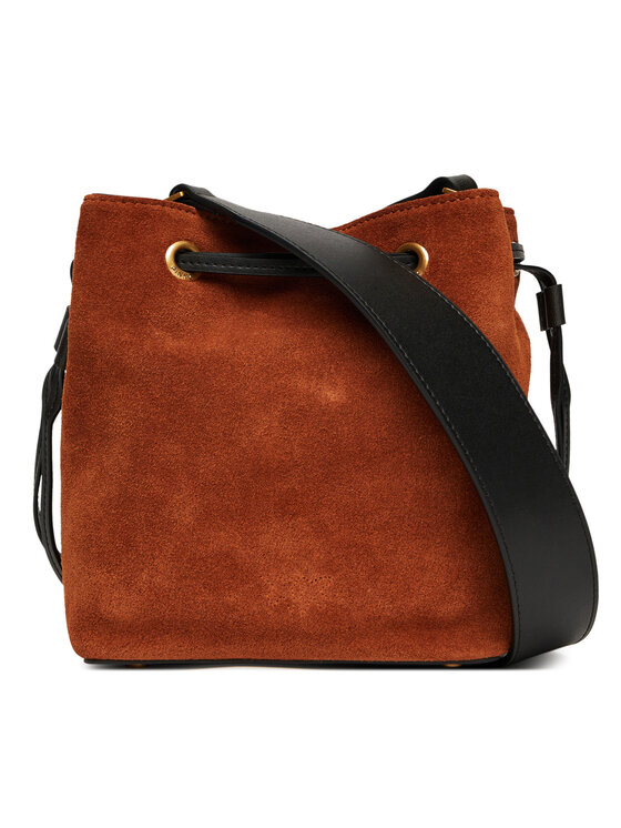 PINKO PINKO Ročna torba Secchiello Mini PE 25 PLTT 104303 A2CC Rjava