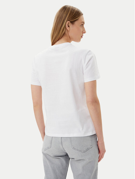 HUGO HUGO T-Shirt Damacia_5 50540237 Bílá Regular Fit