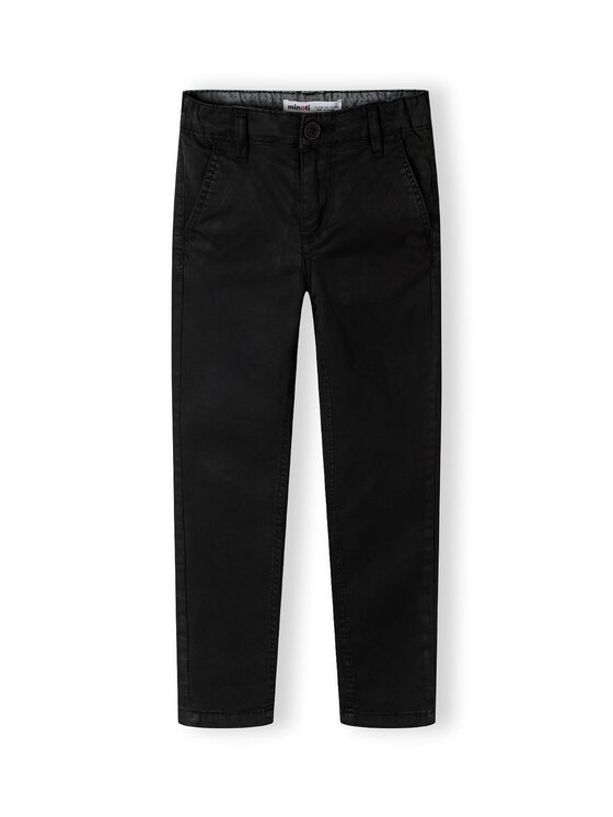 minoti minoti Spodnie materiałowe NOSBPANT5 Czarny Slim Fit