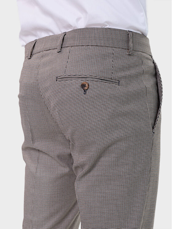 Evenemen Evenemen Spodnie garniturowe Ira Beżowy Slim Fit