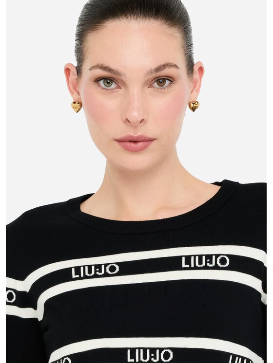 Liu Jo Liu Jo Maglione TF5303MS63L03N66 Nero Regular Fit