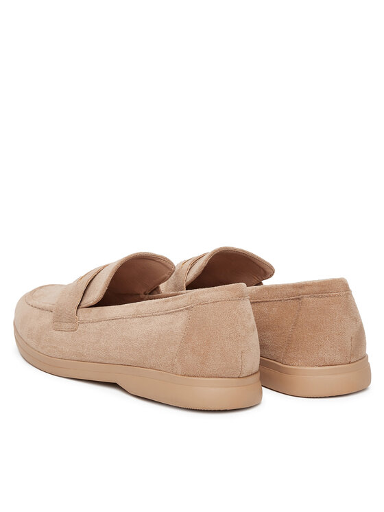 DeeZee DeeZee Mokasyny 13-1120-2 Beżowy