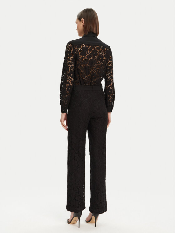 Morgan Morgan Jumpsuit 251-PIOU Nero Regular Fit