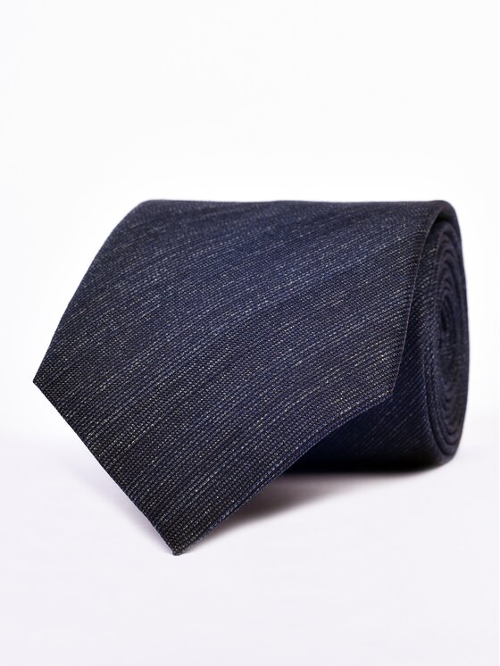 ELSNER ELSNER Γραβάτα JEDWAB ŻAKARD A1116 Σκούρο μπλε