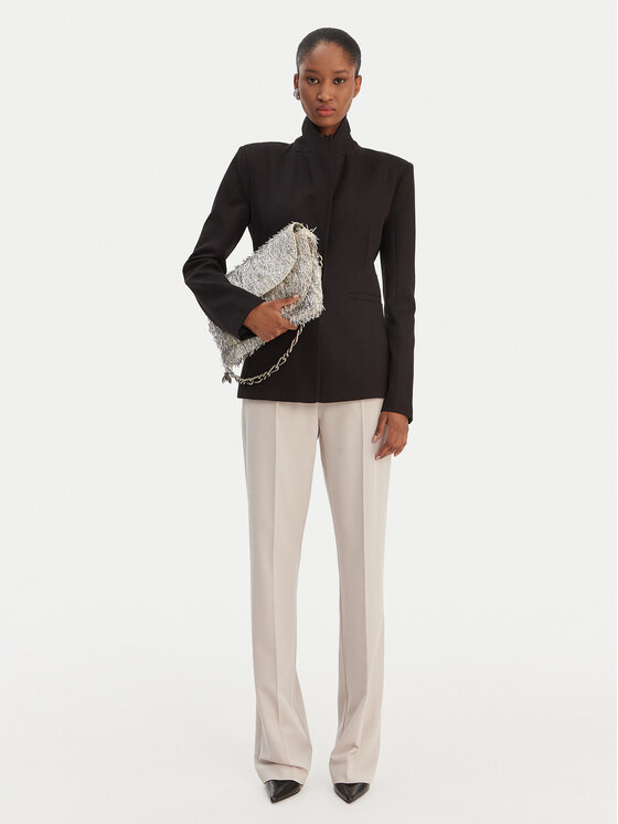 Patrizia Pepe Patrizia Pepe Παντελόνι υφασμάτινο 8P0800/A498-S748 Γκρι Regular Fit