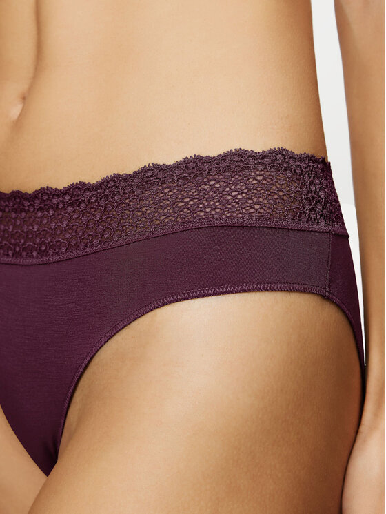 Triumph Triumph Klasične spodnje hlačke Feel of Modal 10214403 Bordo rdeča