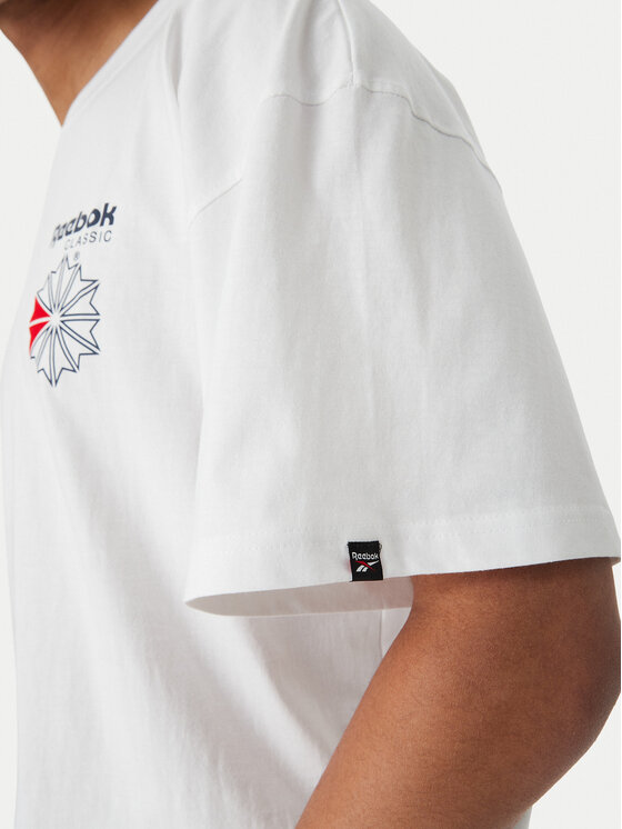 Reebok Reebok Tricou RK25735CCM Alb Regular Fit