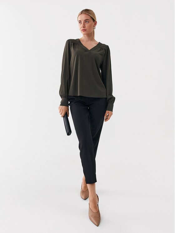ONLY ONLY Bluse 15303748 Grün Regular Fit