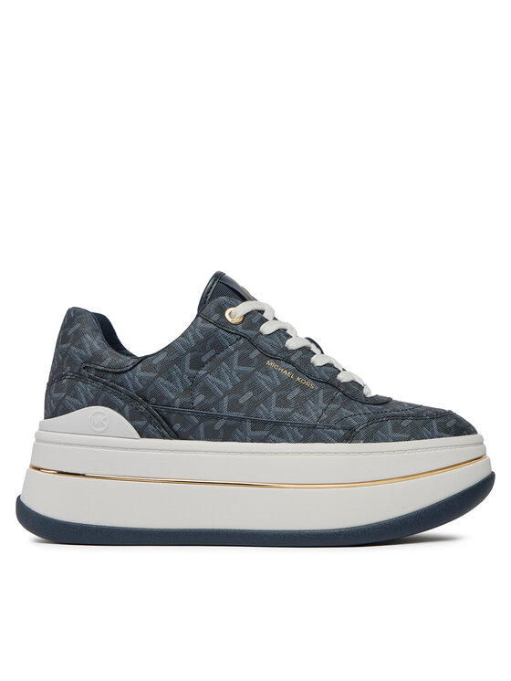 MICHAEL Michael Kors MICHAEL Michael Kors Laisvalaikio batai Hayes Lace Up 43R4HYFS1B Tamsiai mėlyna