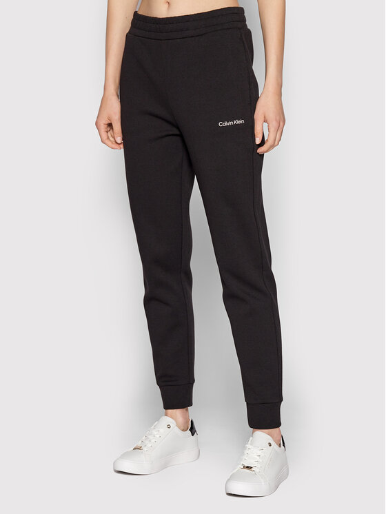 Calvin Klein Calvin Klein Spodnie dresowe K20K20442 Czarny Regular Fit