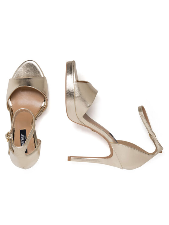 Nine West Nine West Sandały WFA2733-2 Złoty