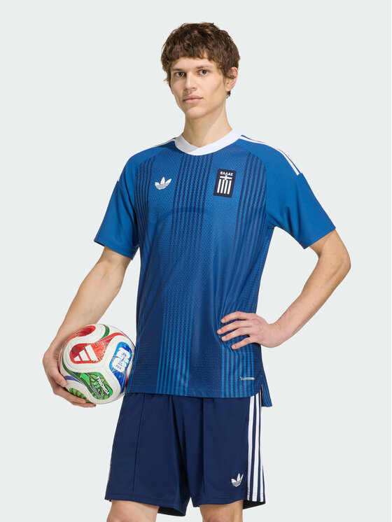 adidas adidas Koszulka techniczna 167724 Niebieski jasny Slim Fit