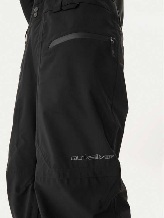 Quiksilver Quiksilver Snieglenčių kelnės Paramo Stretch EQYTP03244 Juoda Regular Fit