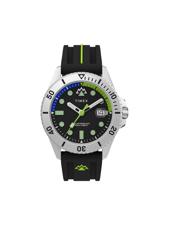 Timex Timex Zegarek TW2W41700 Czarny