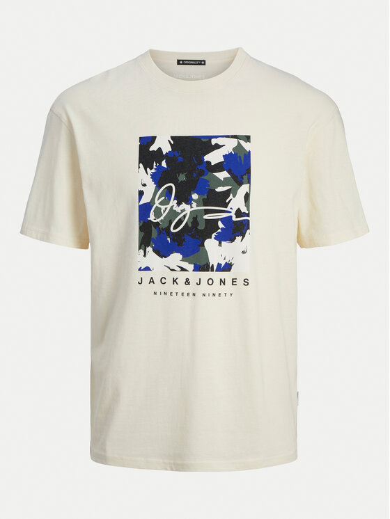 Jack&Jones Junior Jack&Jones Junior Marškinėliai Joraruba 12257133 Écru Standard Fit