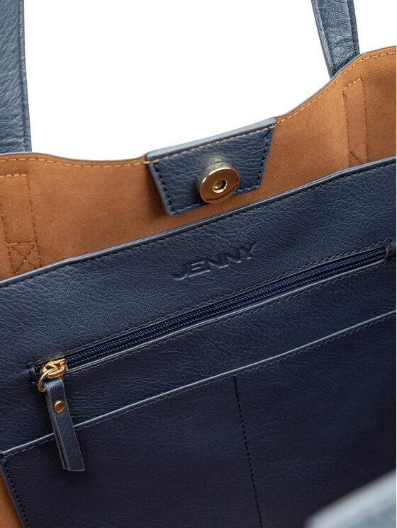 JENNY JENNY Borsetta JNY-M-009-07 Blu scuro
