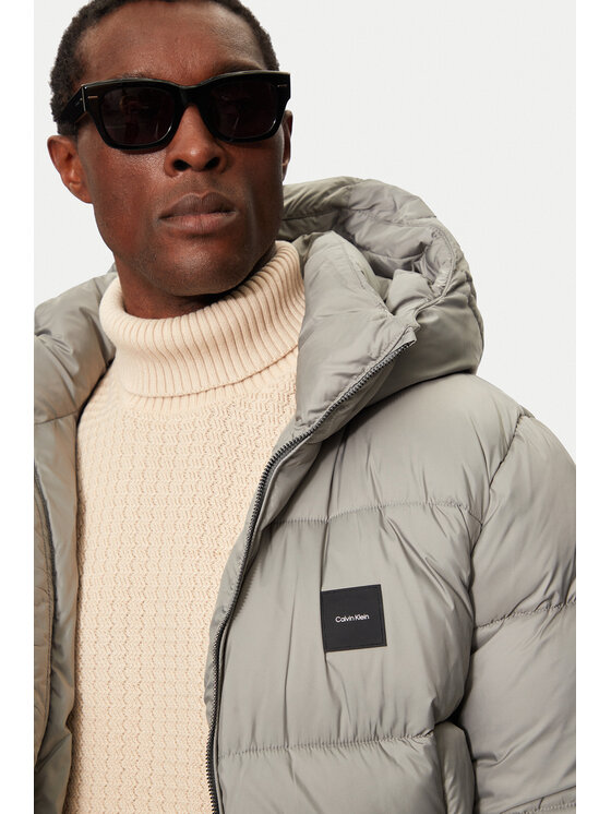 Calvin Klein Calvin Klein Winterjacke K10K113476 Grau Regular Fit