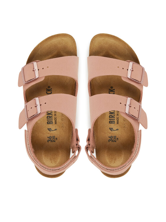 Birkenstock Birkenstock Sandály Milano As Kids 1029519 D Růžová