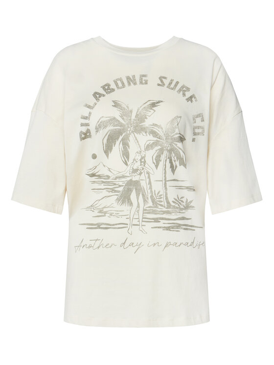 Billabong Billabong T-shirt This Is Tropica EBJZT00461 Bež Loose Fit