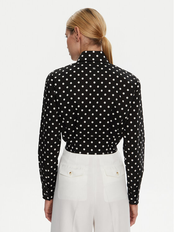 Dolce&Gabbana Dolce&Gabbana Cămașă F5P61T FSFNR Negru Regular Fit