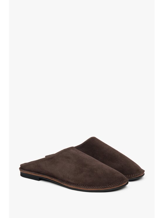 Estro Estro Παντόφλες ER00117373 Καφέ