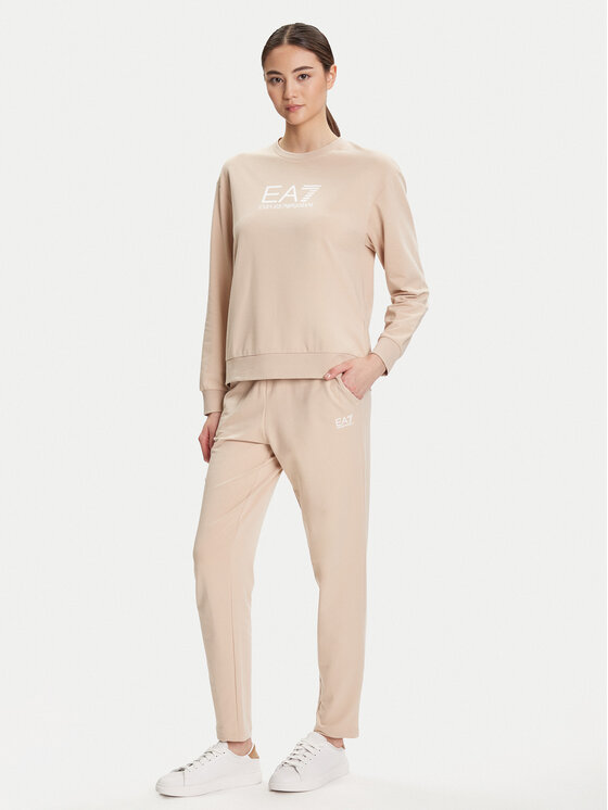 EA7 Emporio Armani Dres 7W000115 AF13135 U1046 Beżowy Regular Fit