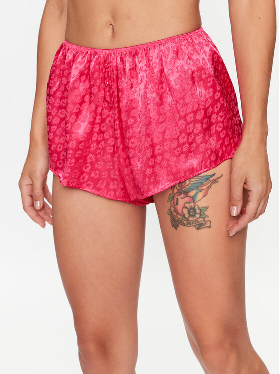 Hunkemöller Hunkemöller Kratke pidžama hlače 203226 Ružičasta Comfortable Fit
