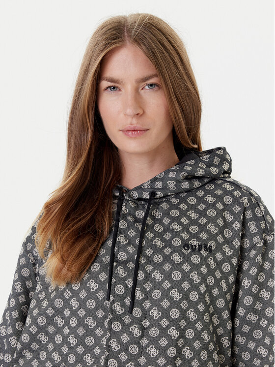 Guess Guess Bunda pro přechodné období V5YL02 WH492 Černá Regular Fit