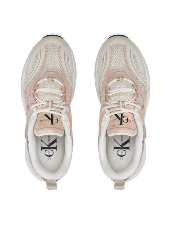 Calvin Klein Jeans Calvin Klein Jeans Tenisice Retro Tennis Su-Mesh Wn YW0YW00891 Bež