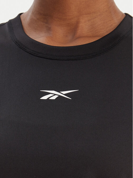 Reebok Reebok Tricou Essential RK25608CCW Negru Regular Fit