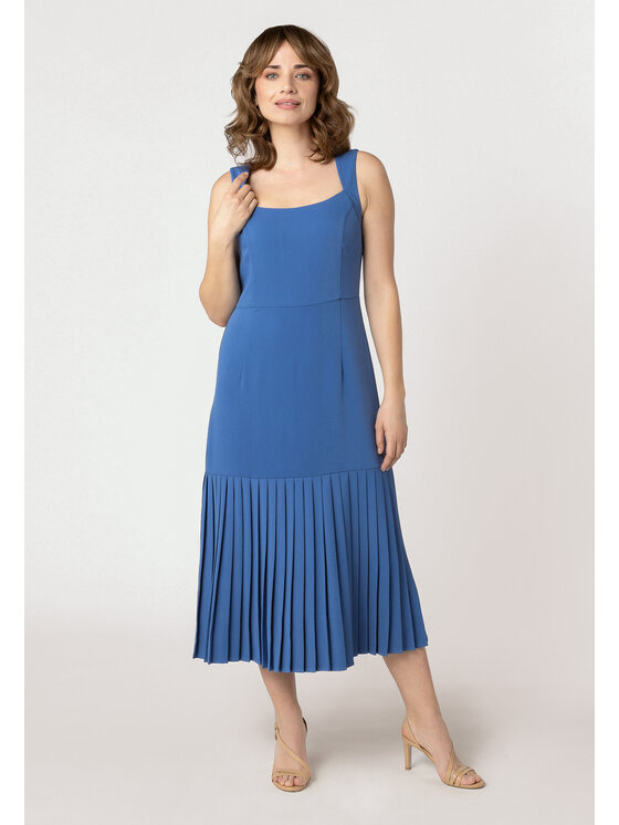 QUIOSQUE QUIOSQUE Každodenné šaty 4UC015 Modrá Regular Fit