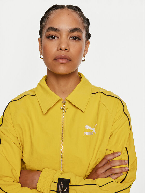 Puma Puma Átmeneti kabát Play Loud T7 626806 Sárga Regular Fit