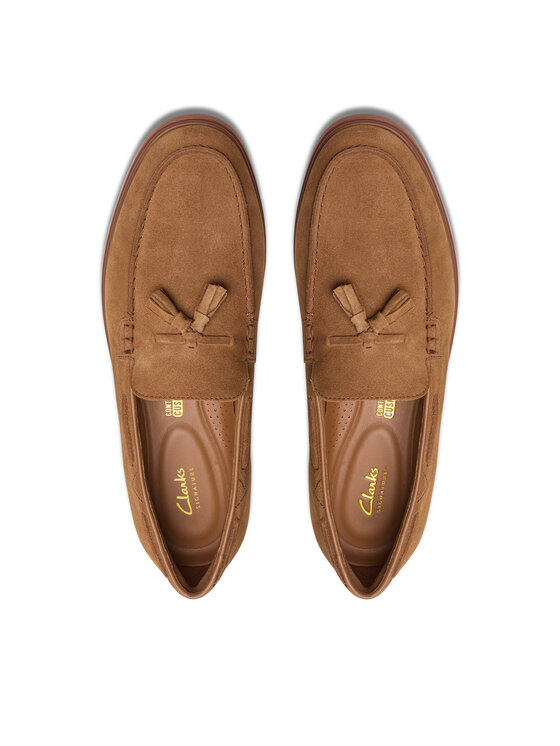 Clarks Clarks Мокасини Torford Tassel 26180333 Коричневий