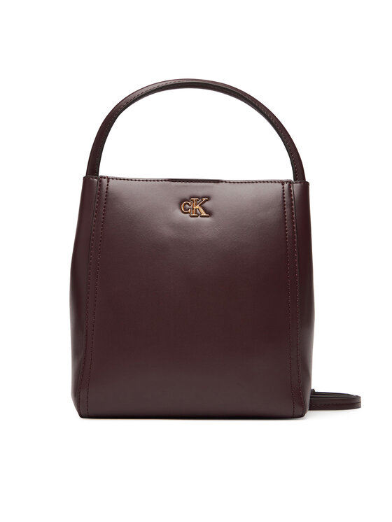 Calvin Klein Calvin Klein Torbica Ck Bucket With Strap LV04F3174G Tamnocrvena