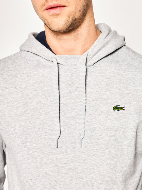Lacoste Bluza SH2128 Szary Regular Fit Modivo.pl