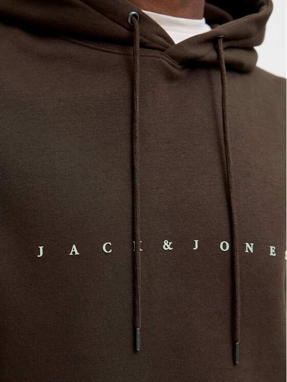 Jack&Jones Jack&Jones Світшот Star 12233972 Коричневий Relaxed Fit