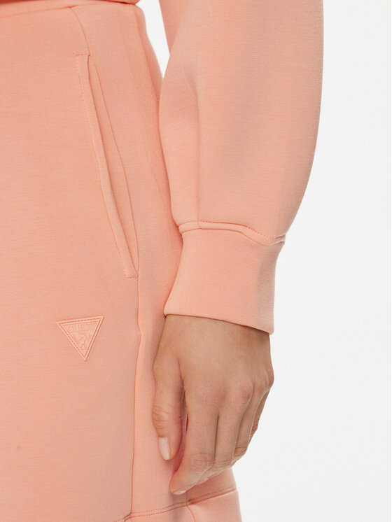Guess Guess Суитшърт Cindra V3BQ15 K7UW2 Коралов Regular Fit